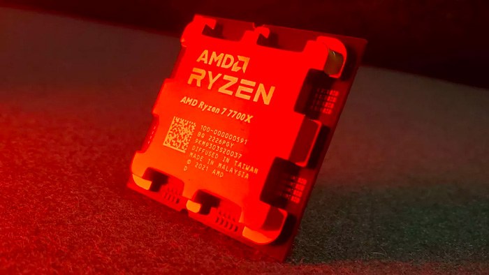 CPU AMD Ryzen 7 7700X | AM5, 8 nhân/16 luồng, Max 5.4 GHz