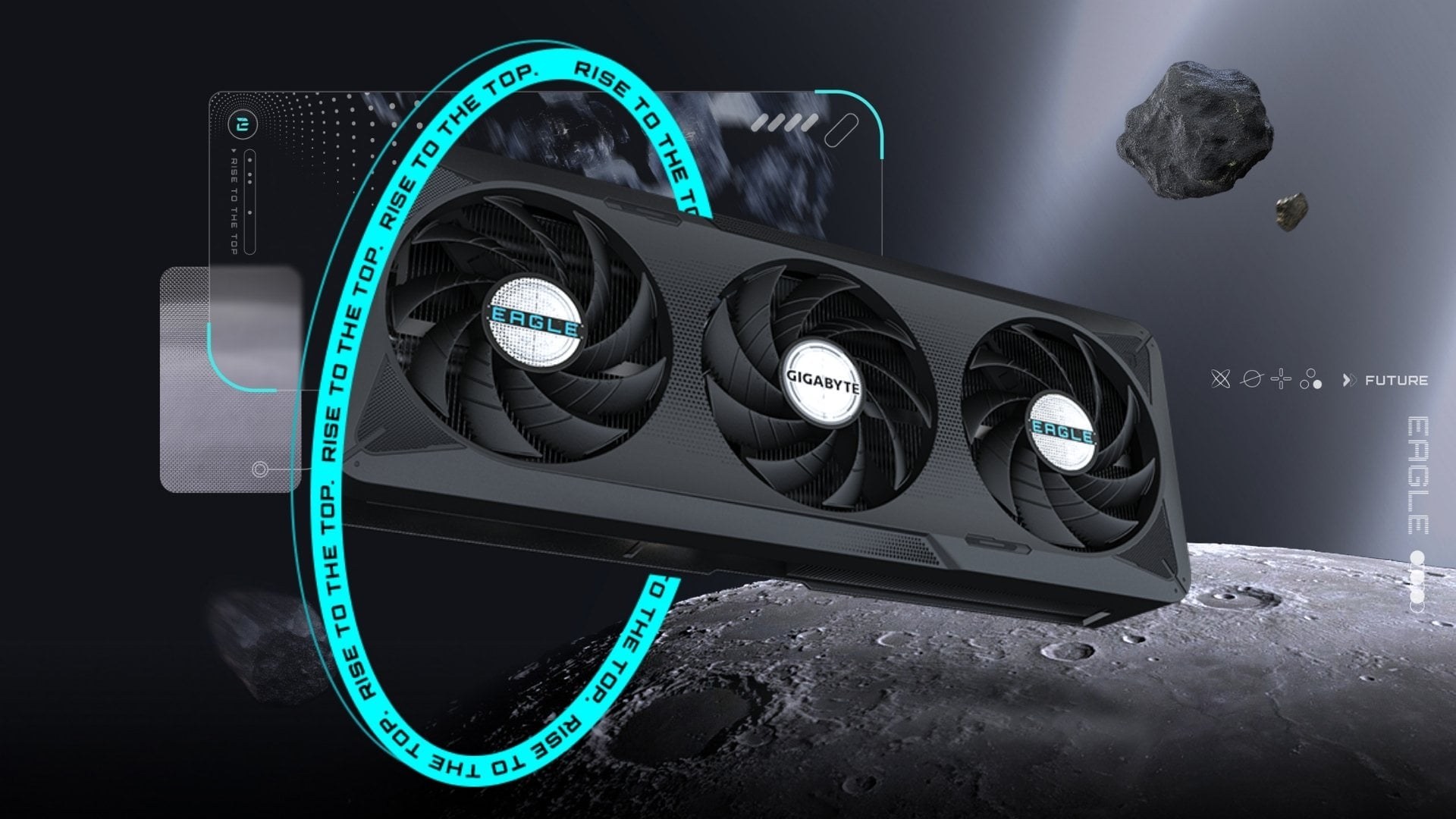 Card màn hình Gigabyte GeForce RTX 5060 EAGLE MAX OC 8G - Tản nhiệt cao cấp