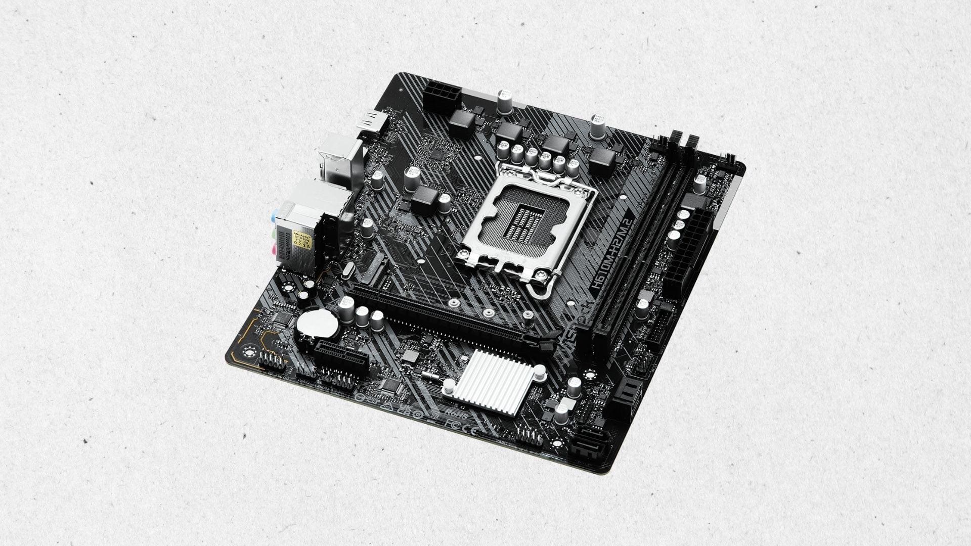 Mainboard ASRock H610M-H2/M.2 - Tương thích CPU Intel thế hệ mới – RAM DDR4 cho hiệu năng mượt mà