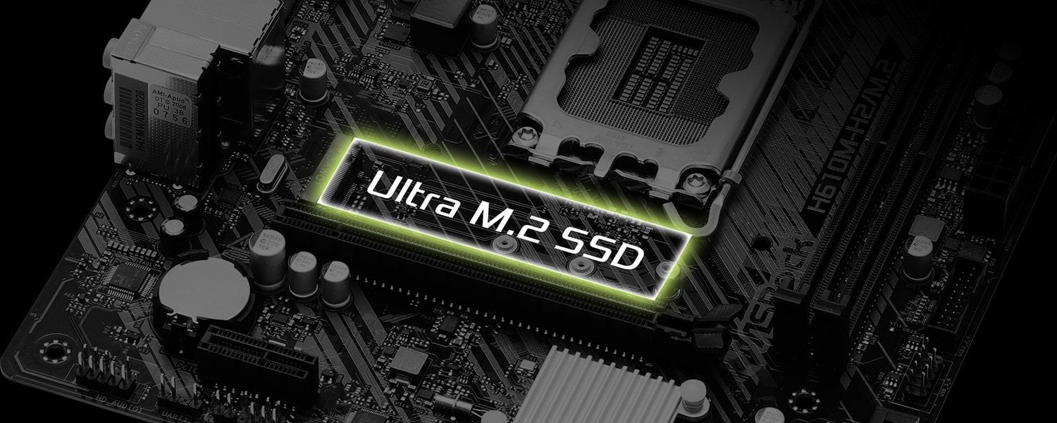 Mainboard ASRock H610M-H2/M.2 D5 DDR5 | LGA 1700, mATX, 2 khe RAM