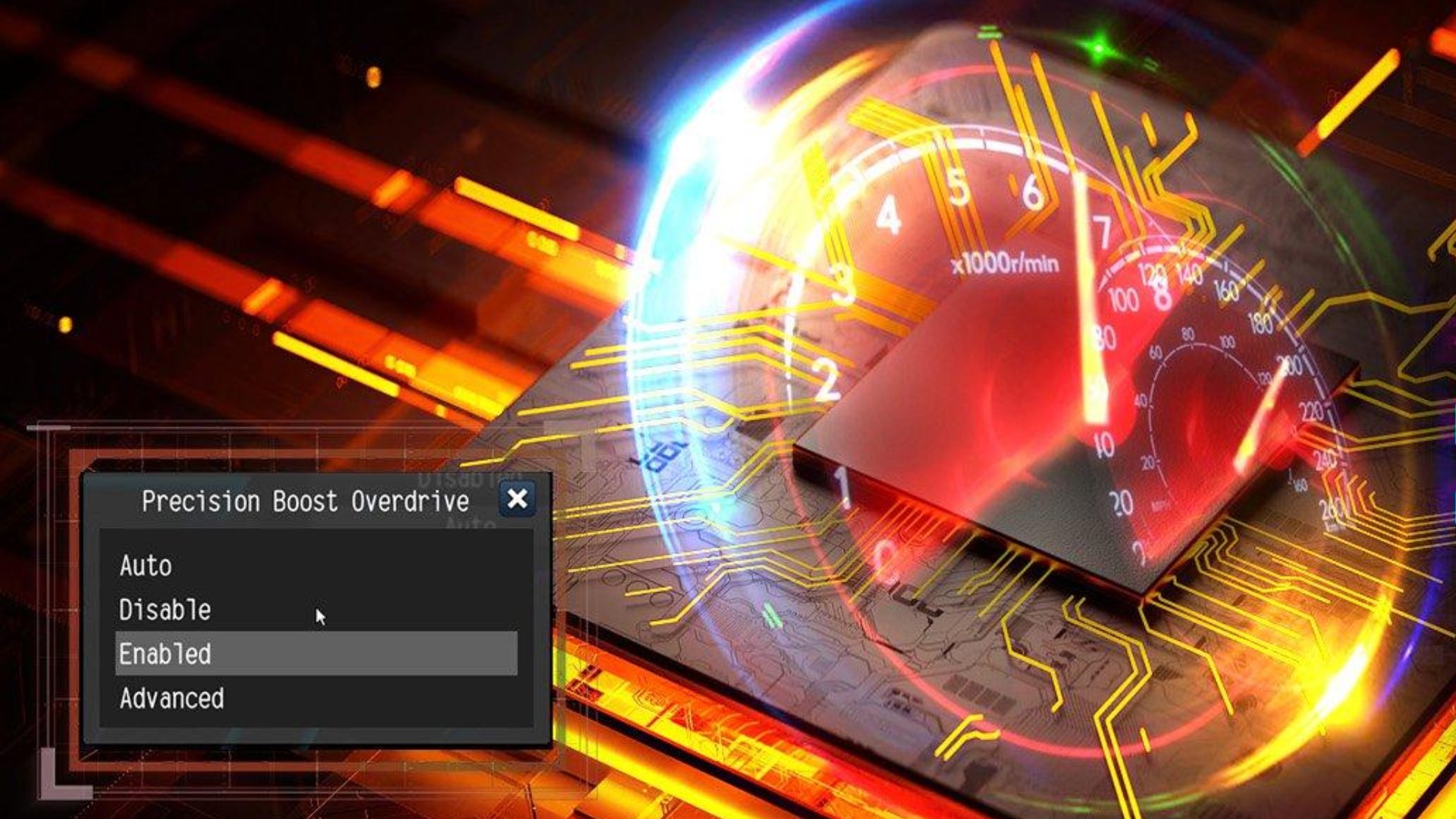 X870 Steel Legend WiFi được trang bị PBO (Precision Boost Overdrive)