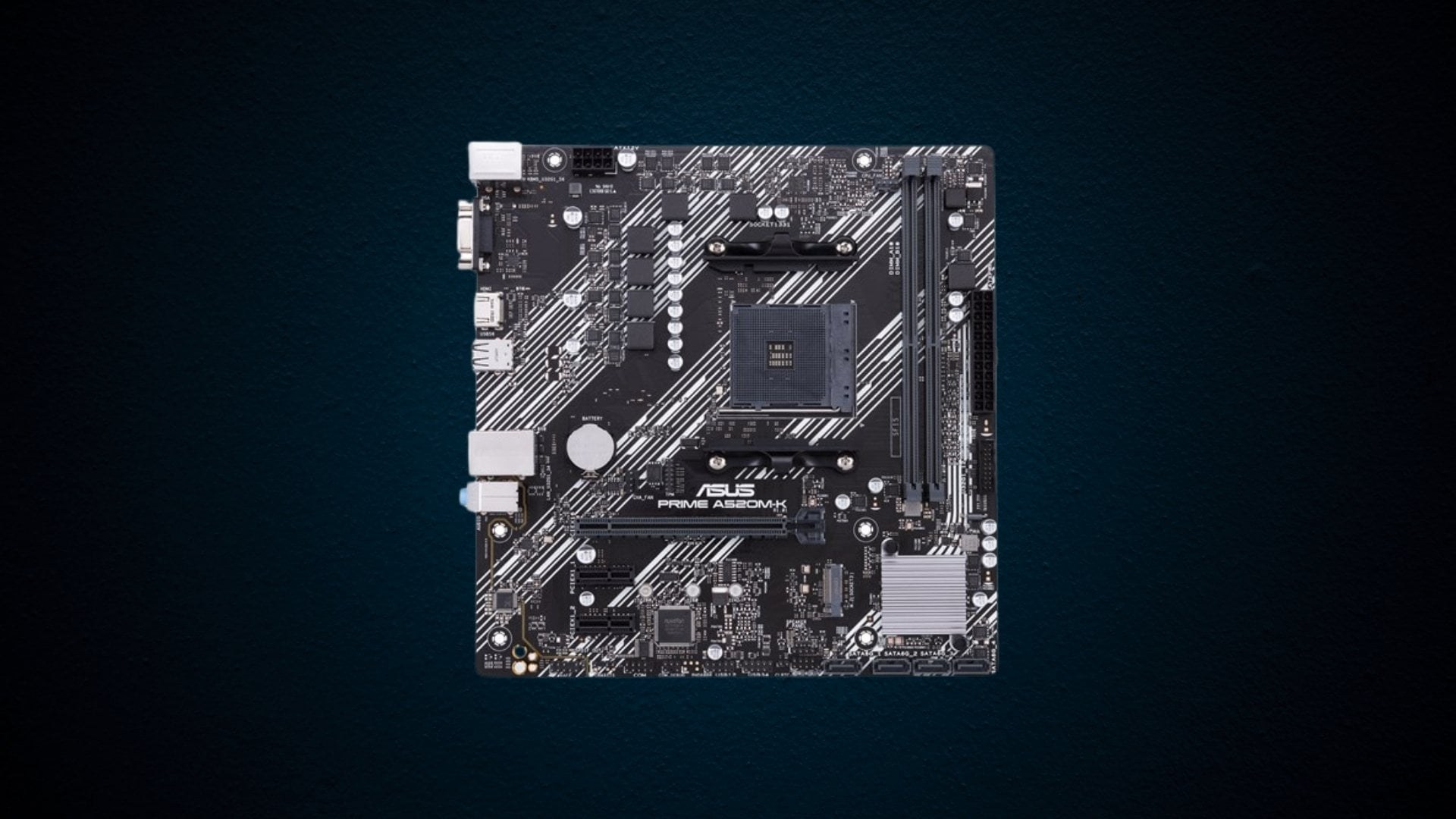 Mainboard ASUS Prime A520M-K: Hệ thống đầu cắm quạt thông minh
