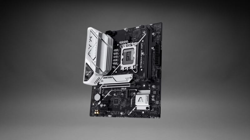 Mainboard B760M AYW Wifi DDR5 sử dụng chipset Intel® B760, mang đến khả năng tương thích hoàn hảo