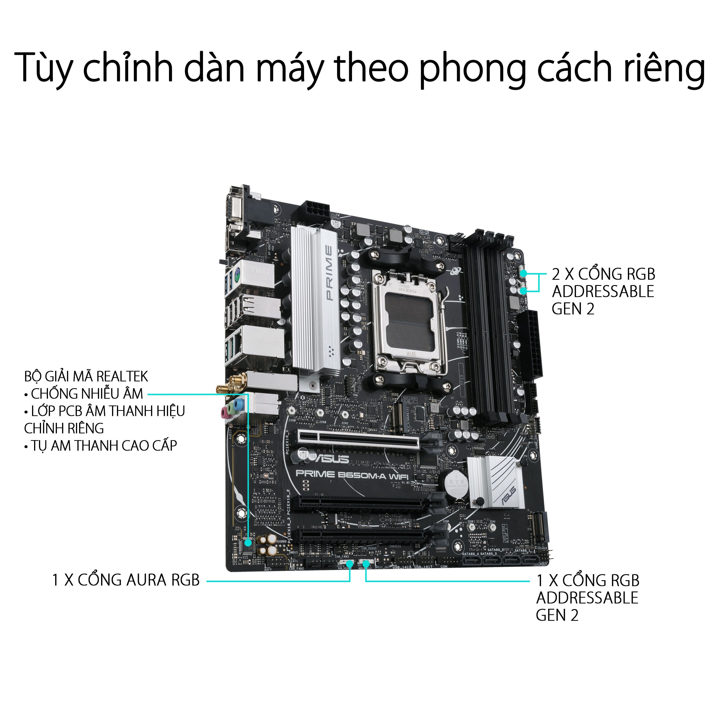 Mainboard ASUS PRIME B650M-A-CSM