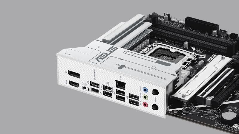 ASUS PRIME Z890-P WIFI tích hợp đầy đủ các kết nối tiên tiến nhất như WiFi 7, Thunderbolt™ 4, và PCIe 5.0