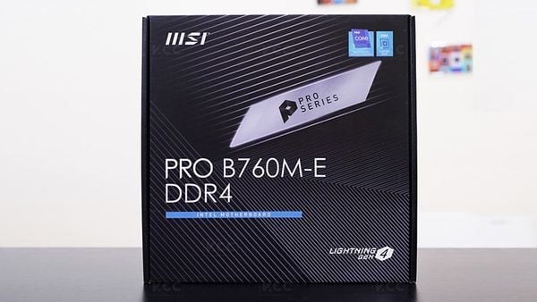 Mainboard MSI PRO B760M-E DDR4 có thiết kế nhỏ gọn tối ưu