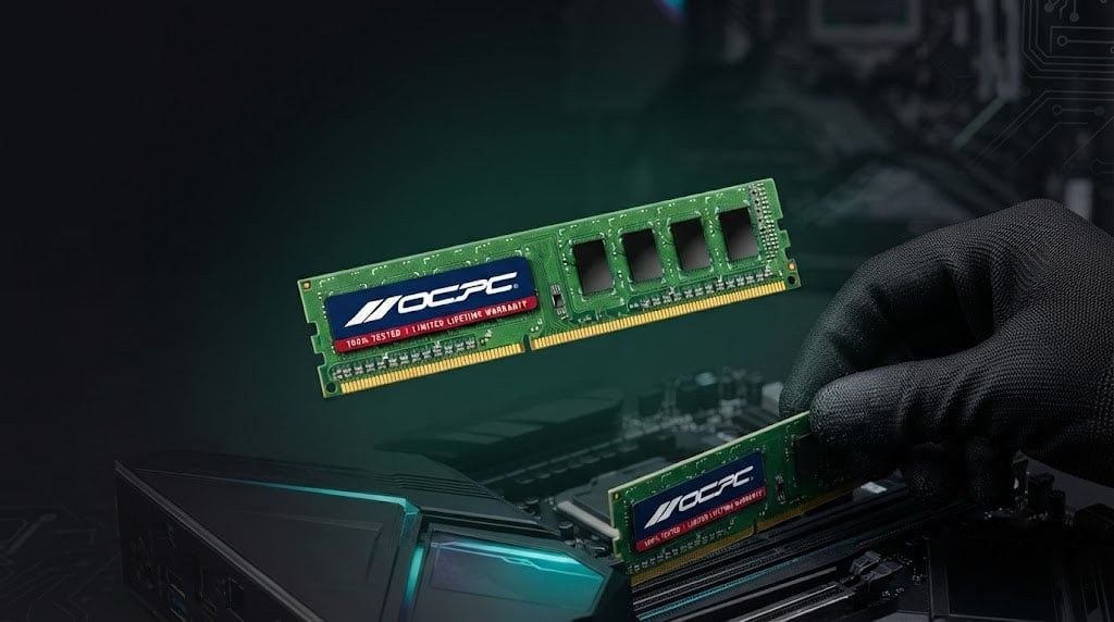 RAM PC OCPC VS DDR3 8GB 1600MHz (MMV8GD316C11U) | (1x8GB), CL11, 1.5V, Non-ECC