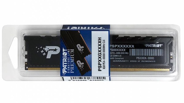 RAM PC Patriot Signature Line 8GB DDR4 | (1x8GB), 3200MHz, Intel/AMD PSP48G320081H1