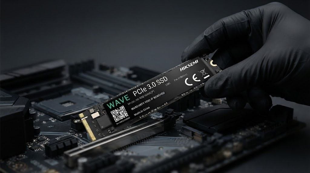 Ổ cứng SSD Hiksemi 1024GB NVMe PCIe 3.0 (HS-SSD-WAVE(P)-1024G) | PCIe Gen3 x4 NVMe, M.2 2280