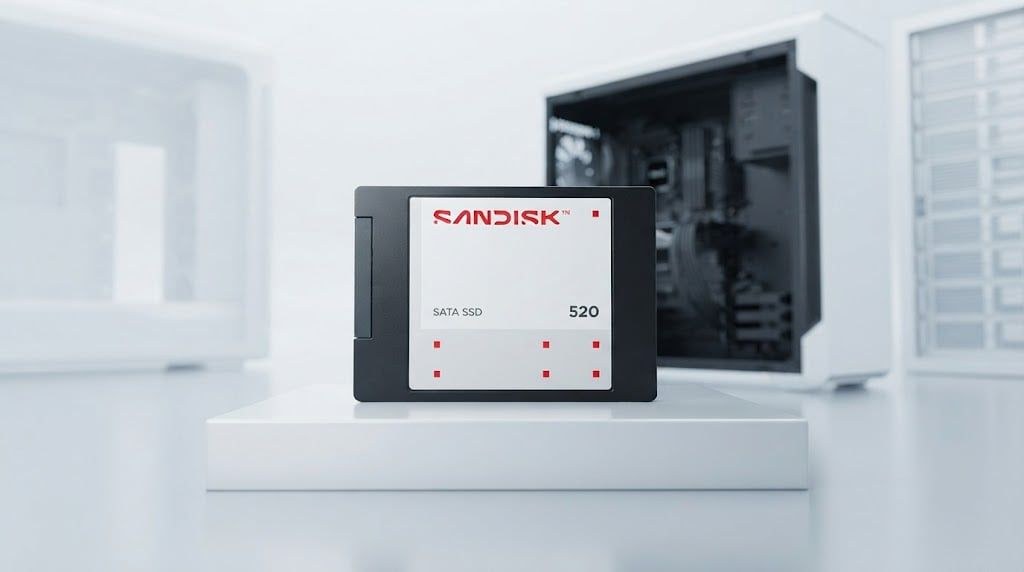 Ổ cứng SSD SanDisk 520 1TB | SATA III 2.5 inch, 560MB/s (SDSS51100TAB)