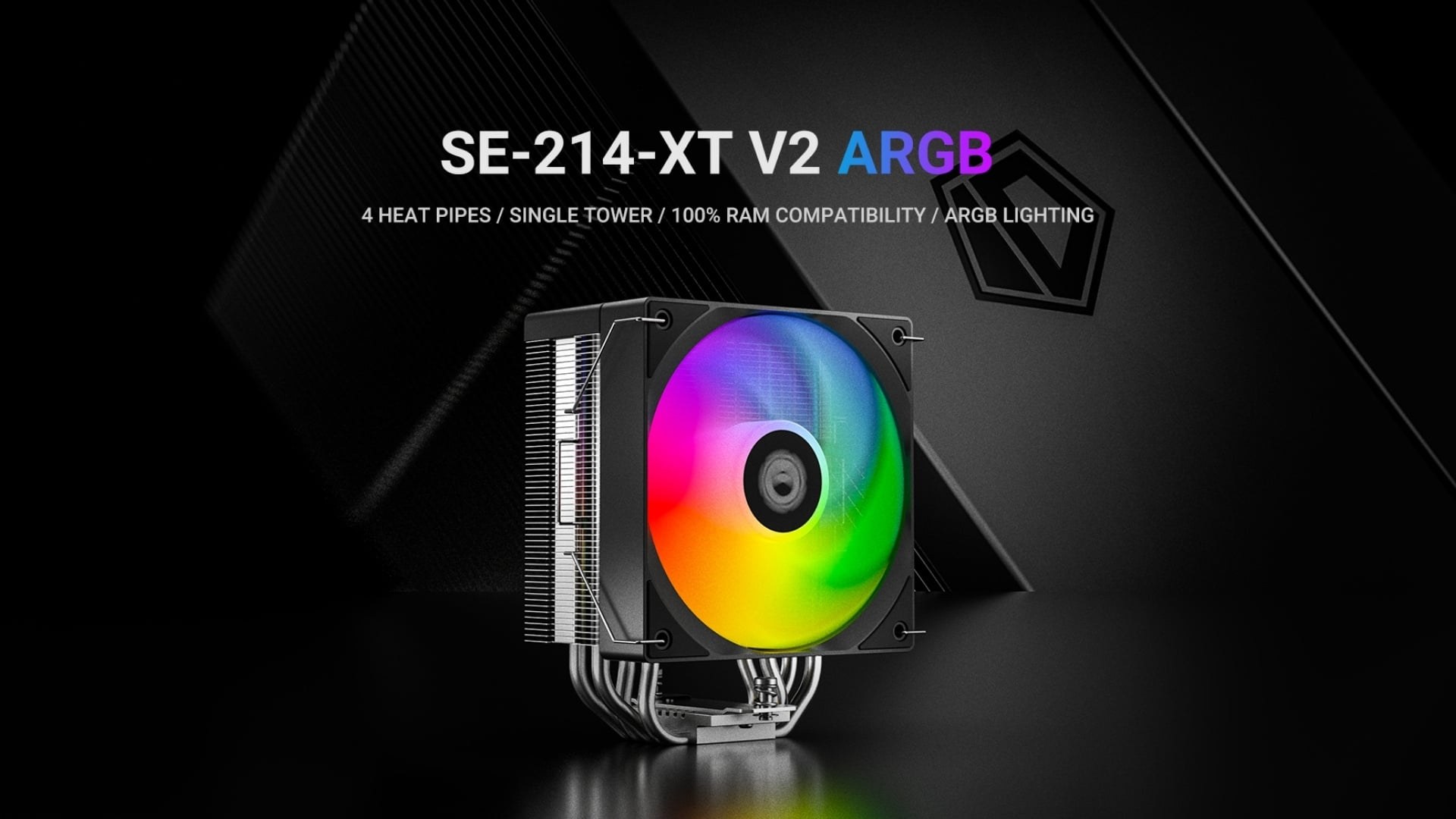 Tản nhiệt khí ID-Cooling SE-214-XT V2 RGB - Giải pháp làm mát hiệu quả cho CPU gaming và làm việc hiệu năng cao