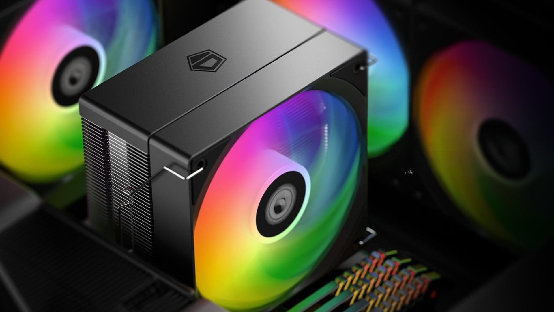 Hệ thống ARGB nổi bật giúp hoàn thiện góc máy gaming