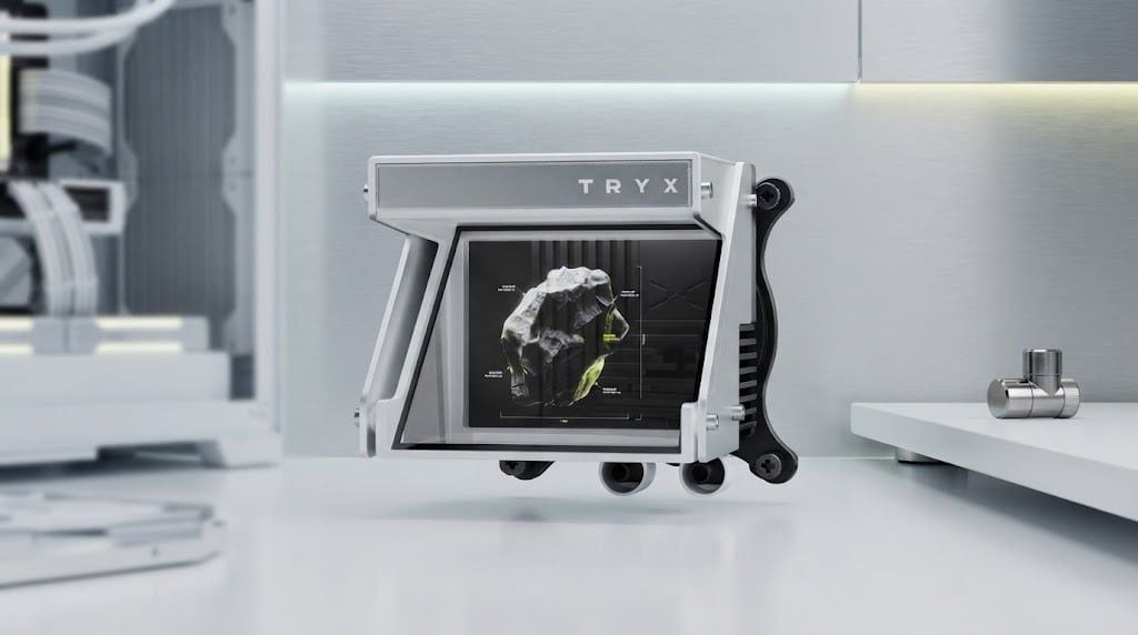 Tản nhiệt nước TRYX HOLO 360 ARGB (L-H360A-DM3M-G0W) | LCD 640×480, 280W, Trắng