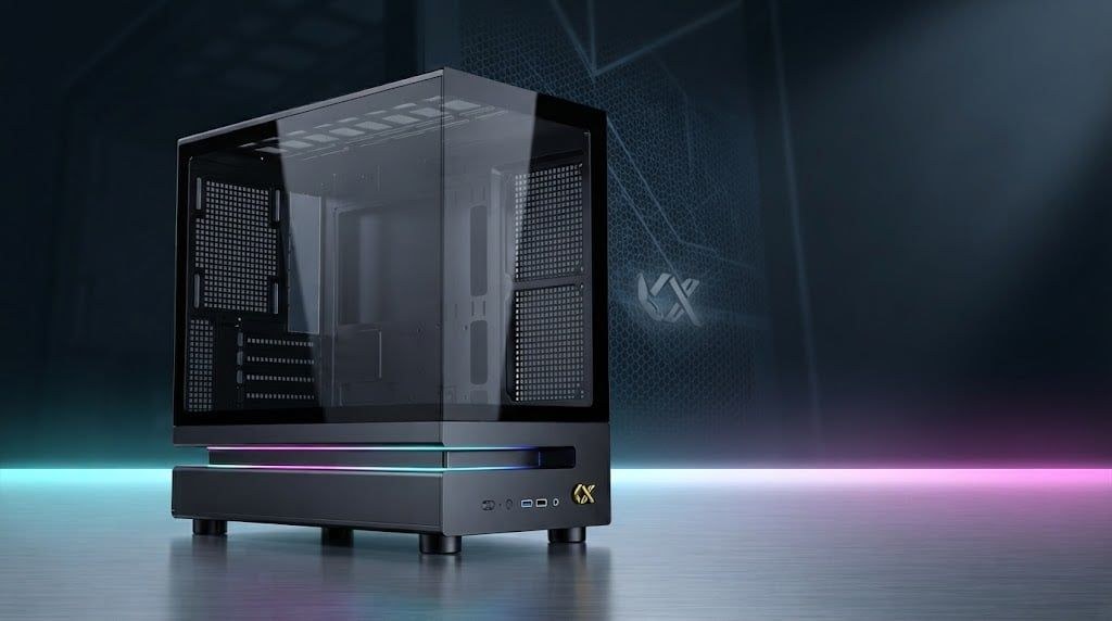 Thùng máy XIGMATEK WIND M - EN90359 (Không Kèm Fan) | M-ATX/ITX, Đen