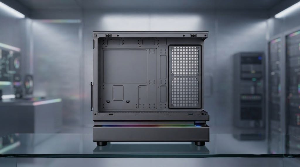 Thùng máy XIGMATEK WIND M 3AF EN90335 | M-ATX/ITX, Kèm 3 Fan, Đen