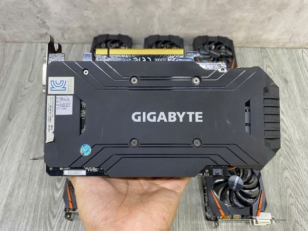 Card màn hình Card màn hình GIGABYTE GTX 1060 3GB GDDR5 OC QSD