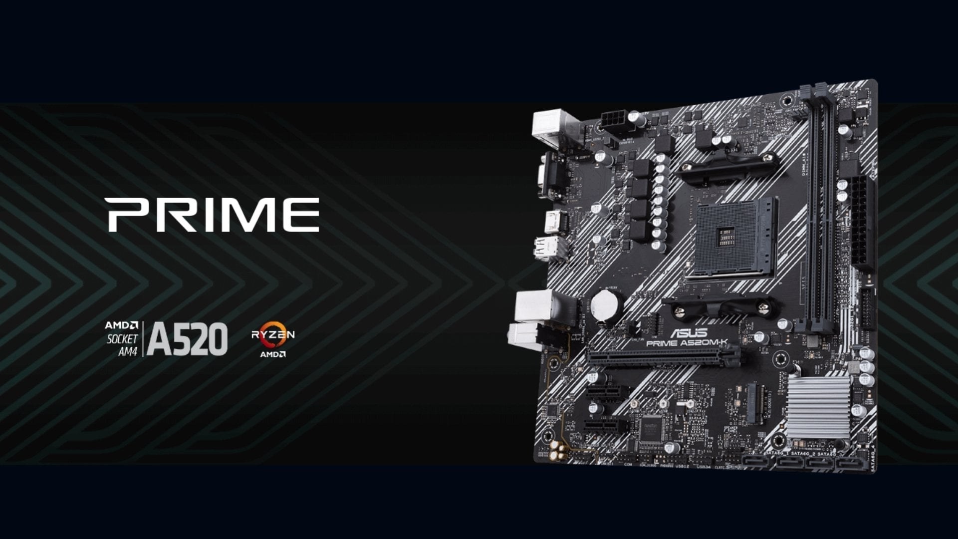 Mainboard ASUS Prime A520M-K: Sự lựa chọn thông minh cho hệ thống PC hiện đại và ổn định