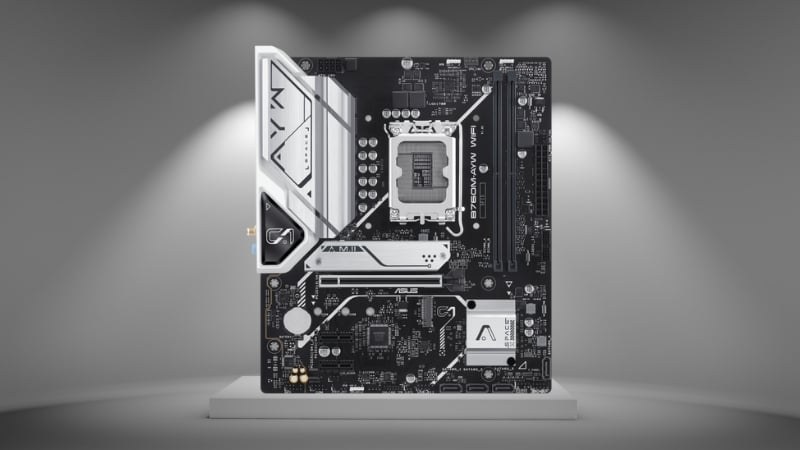 Mainboard B760M AYW Wifi DDR5 sở hữu thiết kế hiện đại, nhỏ gọn với kích thước mATX