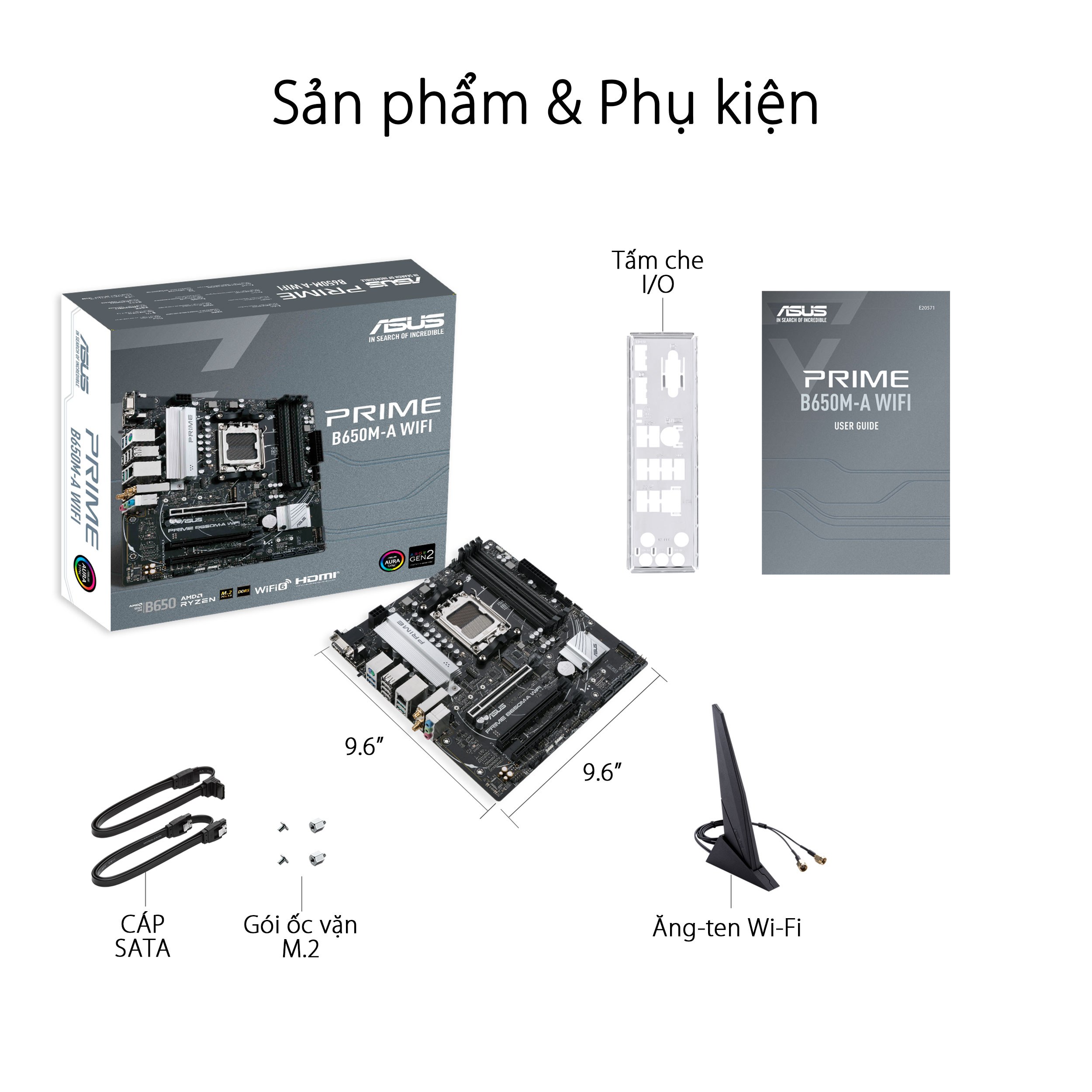 Mainboard ASUS PRIME B650M-A-CSM