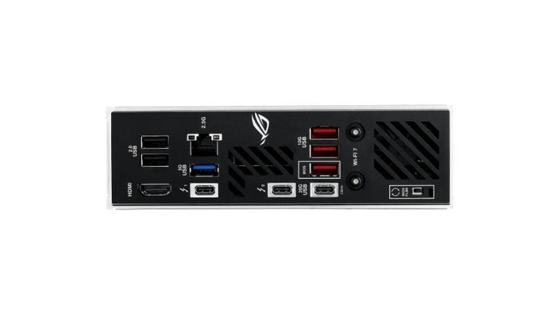 ROG Strix Z890-I Gaming đi kèm công nghệ WiFi 7 mới nhất, giúp tăng cường khả năng kết nối mạng tốc độ cao