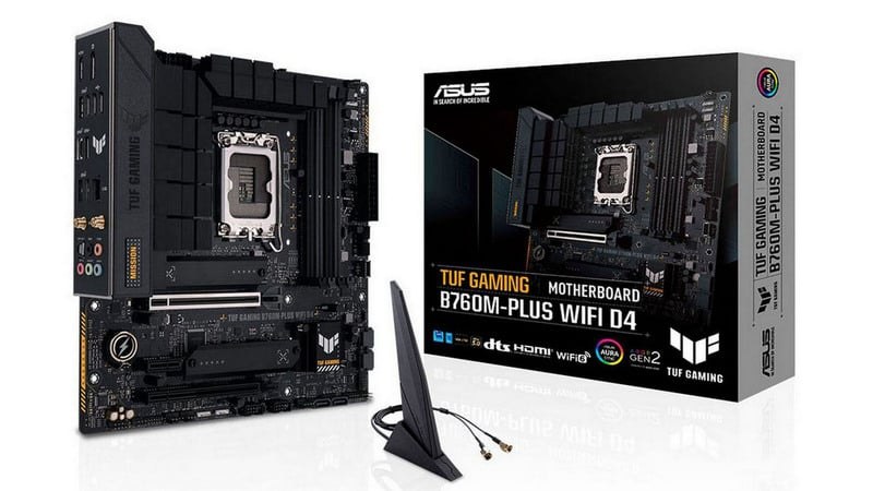 Asus TUF Gaming B760M Plus Wifi DDR4 được trang bị chipset Intel® B760