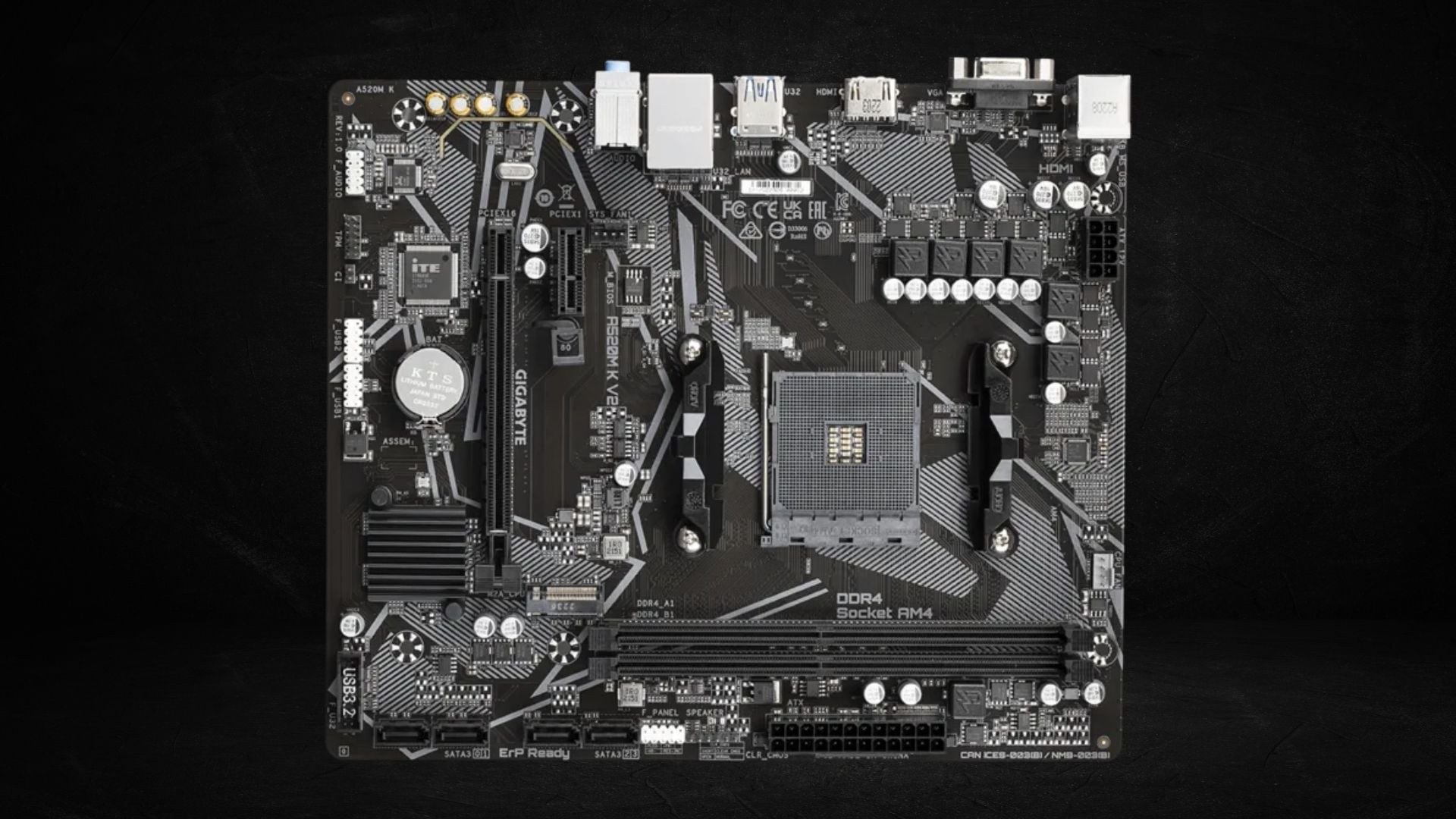 Mainboard Gigabyte A520M K V2 – Mainboard gaming toàn diện, đáng đầu tư lâu dài