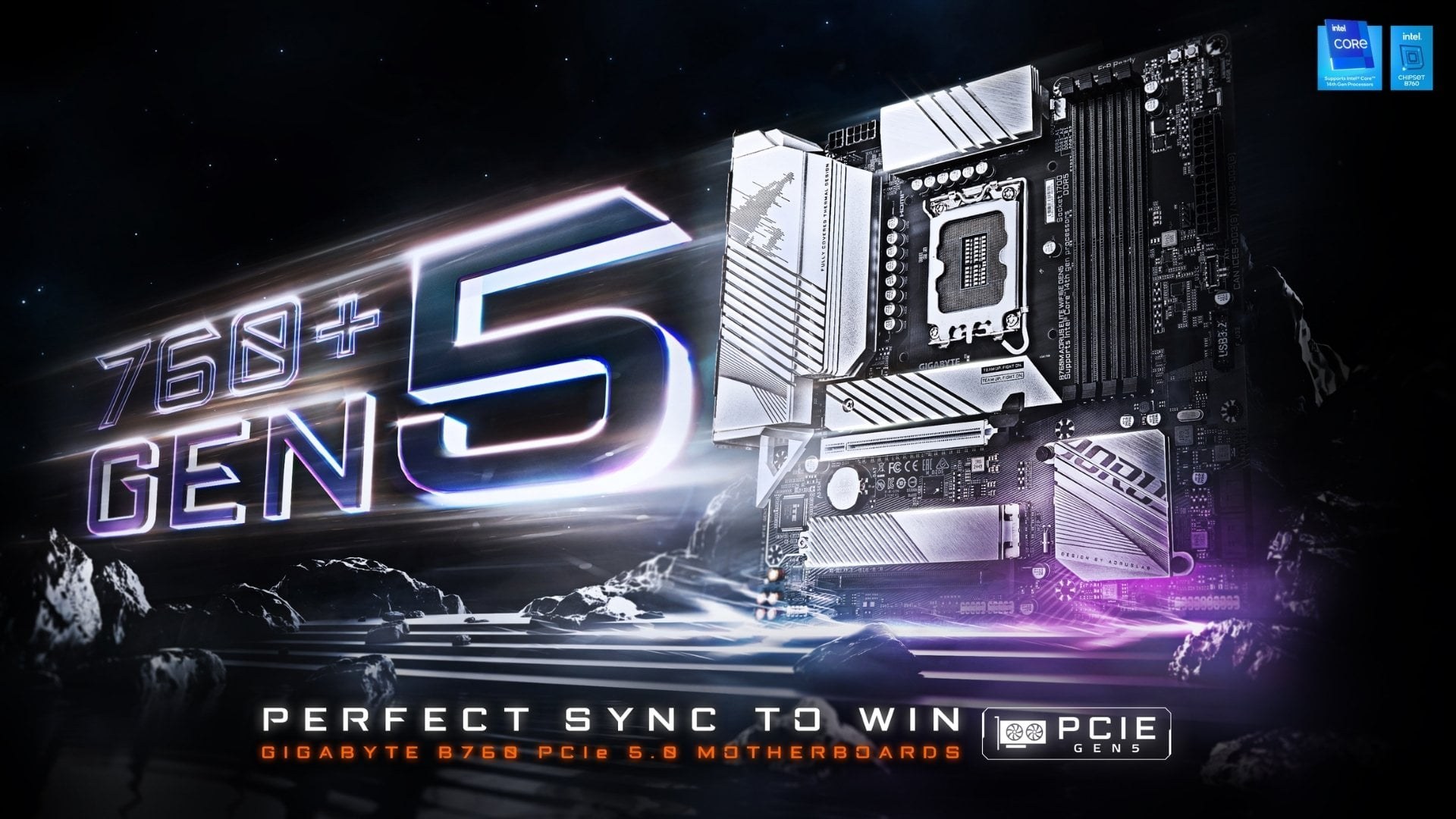 Mainboard Gigabyte B760M AORUS ELITE WIFI6E DDR4 GEN5 - Nền tảng bền vững cho hiệu năng thế hệ mới