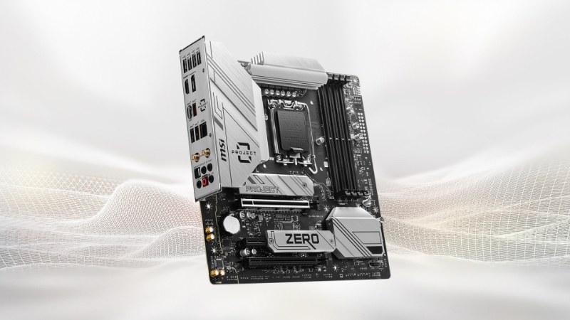 Mainboard MSI B760M Project Zero sở hữu thiết kế mATX nhỏ gọn, phù hợp