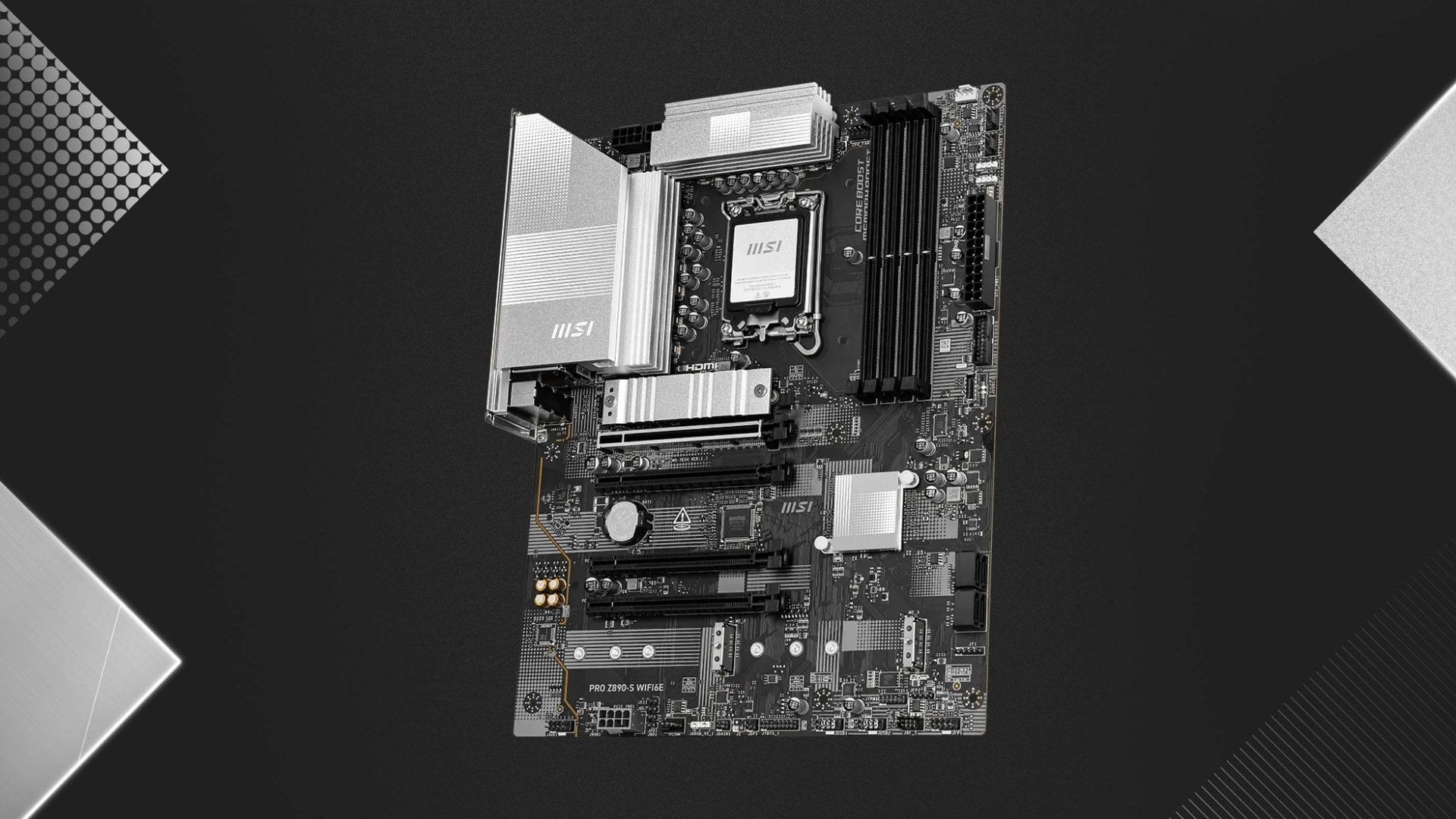 MSI PRO Z890-S WIFI6E - Nền tảng Intel Core Ultra mạnh mẽ cho hệ thống hiệu năng cao