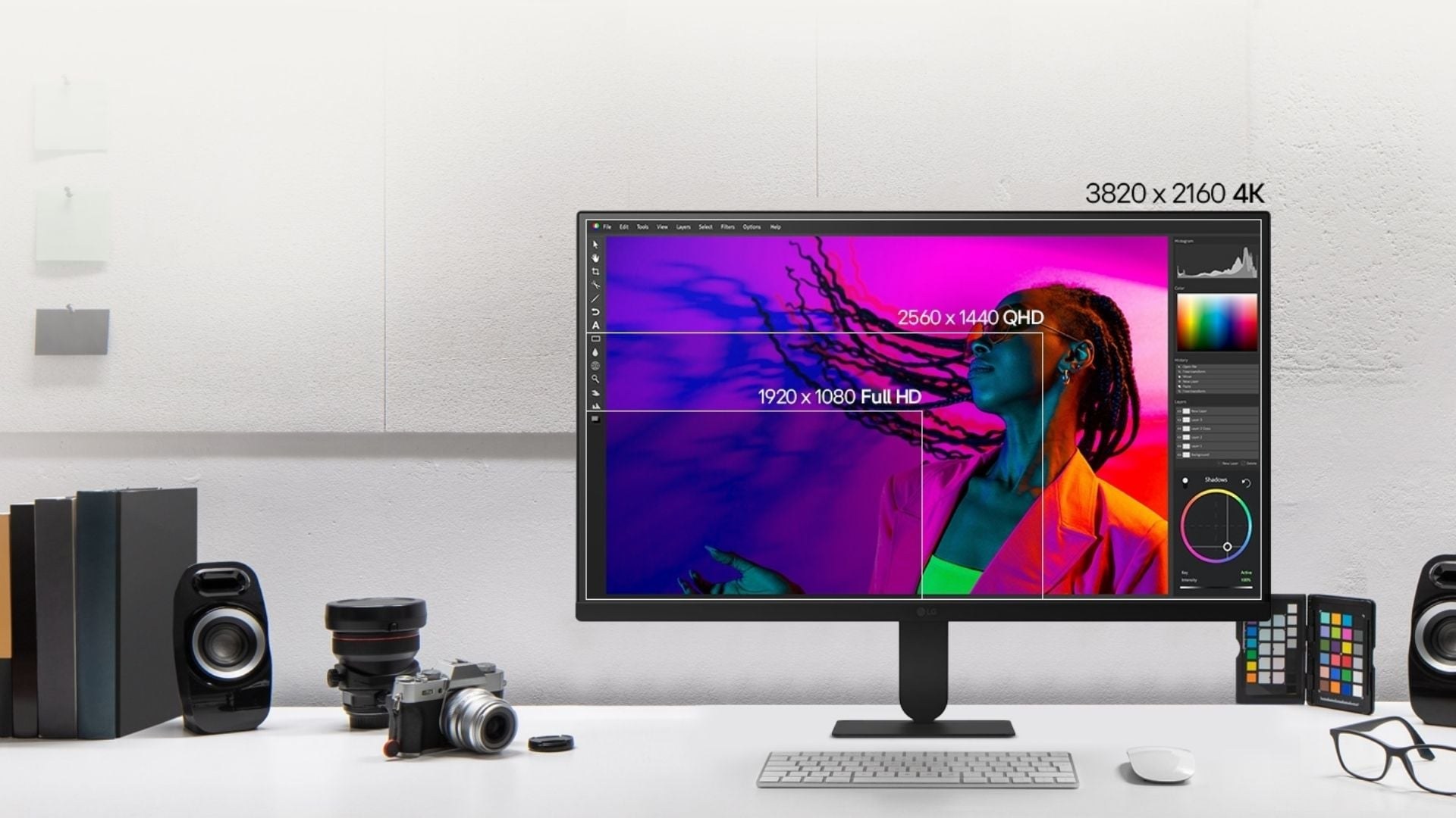 Màn hình LG UltraFine 27U711B-B - Không gian 4K