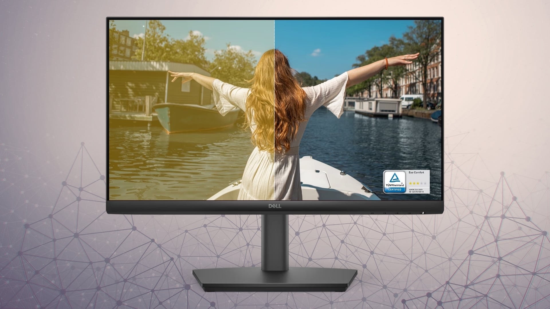 Màn hình Dell Pro E2225HSM - Bảo vệ mắt toàn diện
