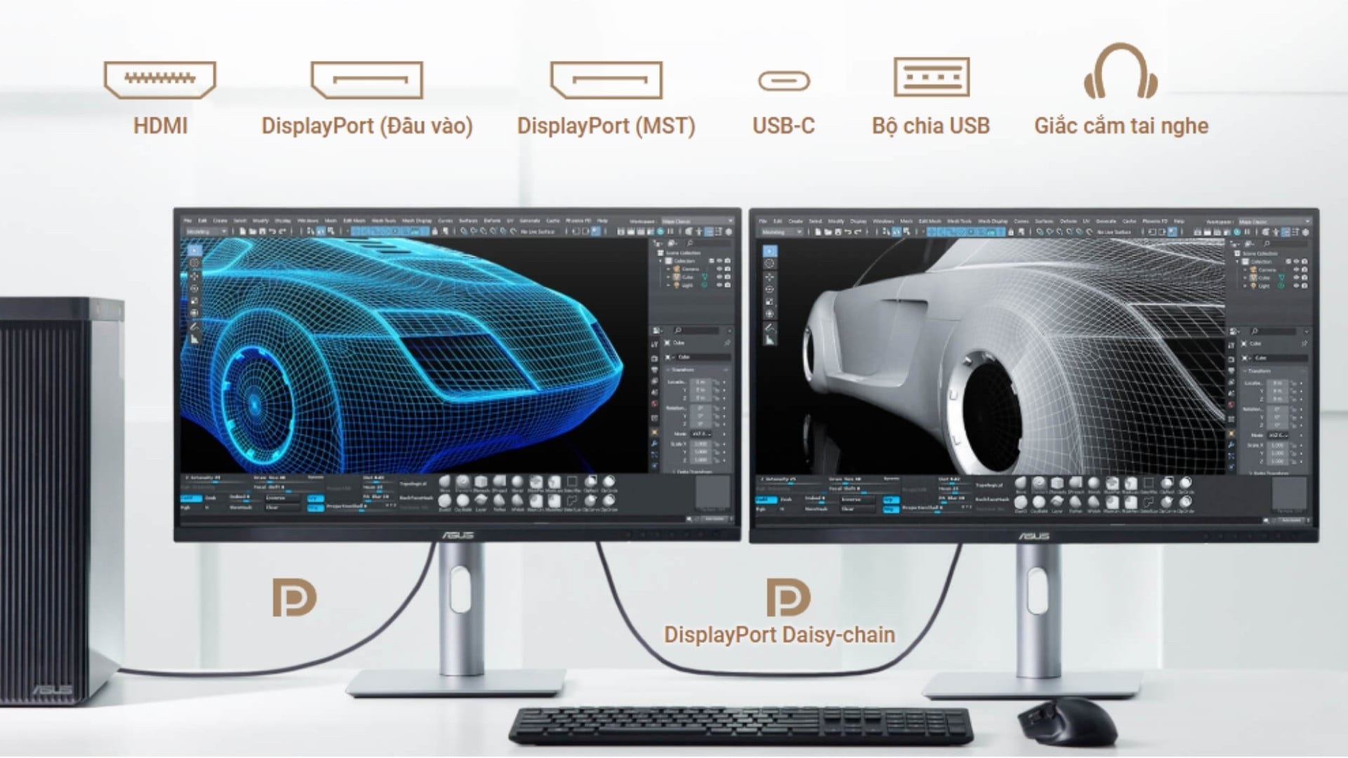 Màn hình đồ họa ASUS ProArt Display PA329CRV - Hệ sinh thái công nghệ phục vụ tối đa cho quy trình sáng tạo