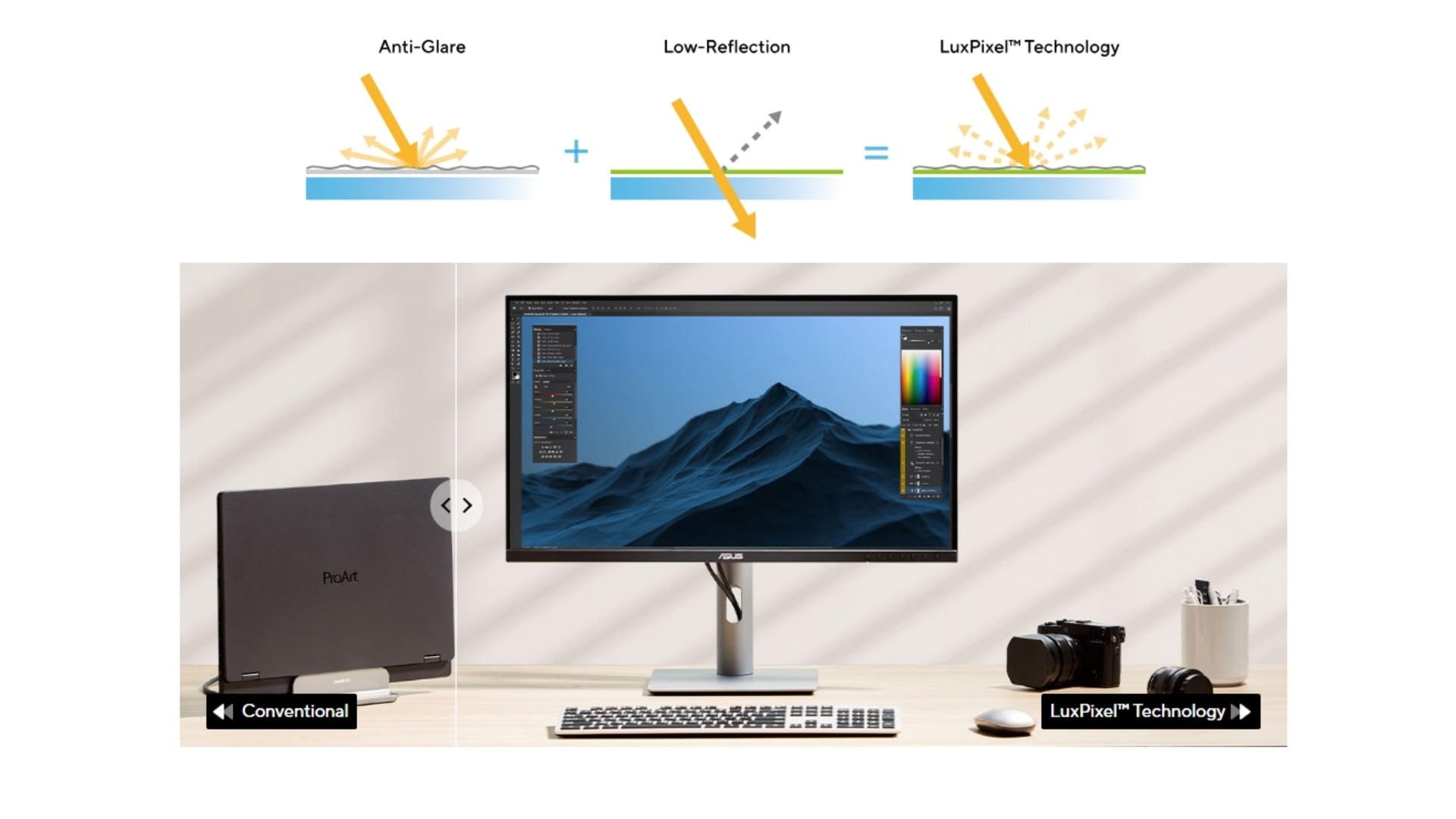 Màn hình ASUS ProArt PA278CGRV – Công nghệ bảo vệ mắt