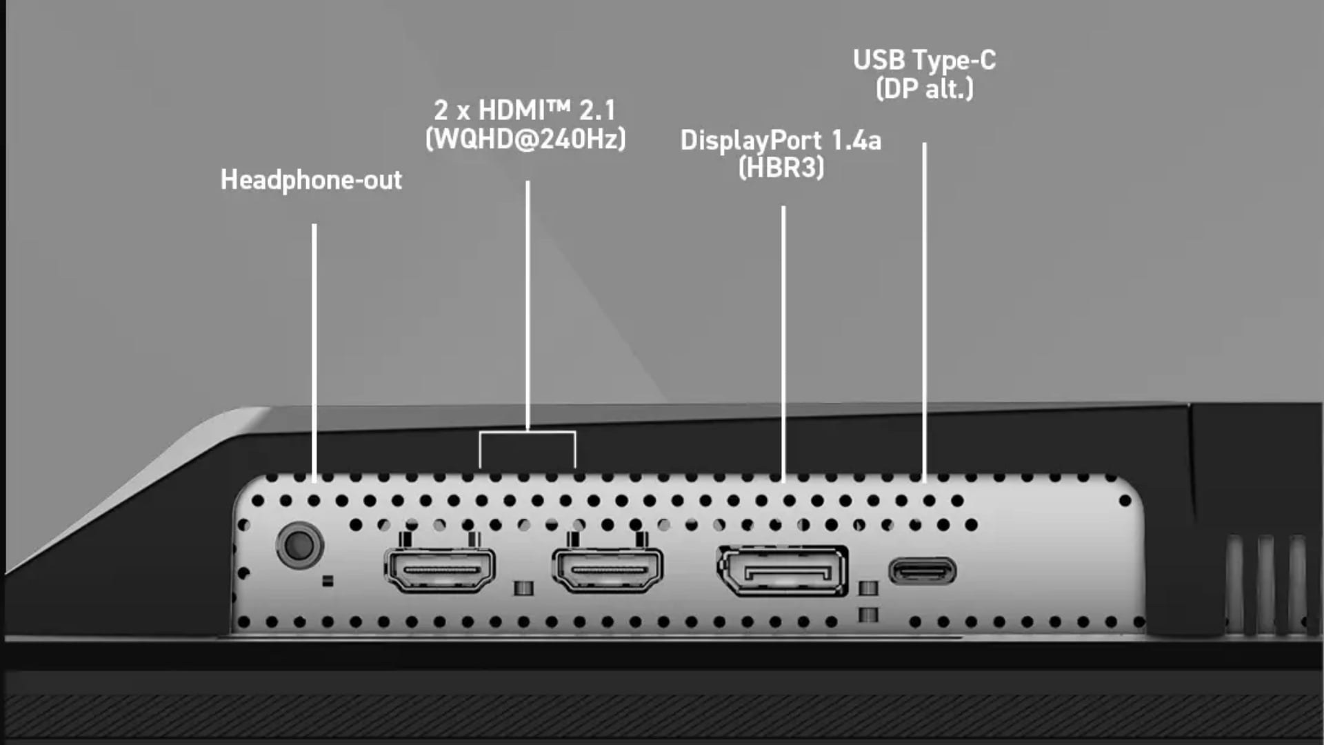 Màn hình Gaming MSI MAG 272QP QD-OLED X24 - kết nối hiện đại