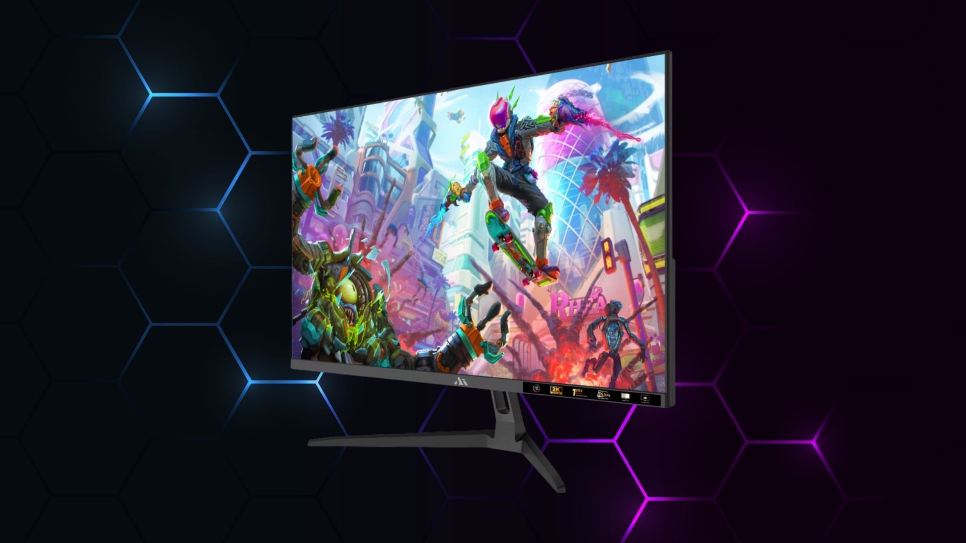 Màn hình Gaming 2K Aivision AG2714QS1 - Tốc độ vượt trội cho game thủ và nhà sáng tạo