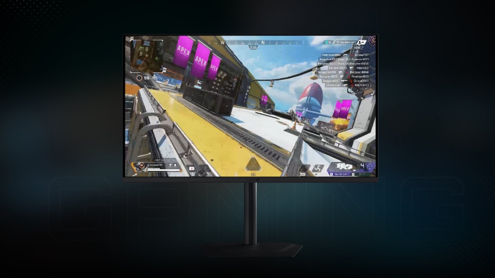 Màn hình Gaming Gigabyte MO27Q2 QD-OLED - Tần số quét 240Hz