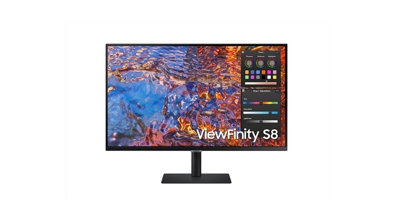 Được trang bị độ phân giải UHD (3.840 x 2.160), màn hình Samsung ViewFinity S8 mang đến chất lượng hình ảnh chi tiết và rõ ràng