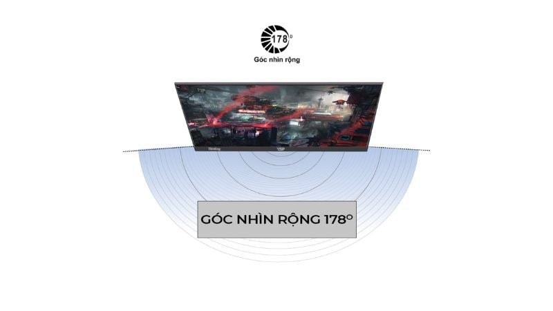 Màn hình LCD 32 inch VSP (IP3205S) được trang bị tấm nền IPS với độ phân giải Full HD 1920x1080p