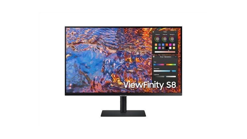 Độ phân giải 4K UHD (3840 x 2160) của màn hình Samsung ViewFinity S8 mang đến hình ảnh cực kỳ sắc nét
