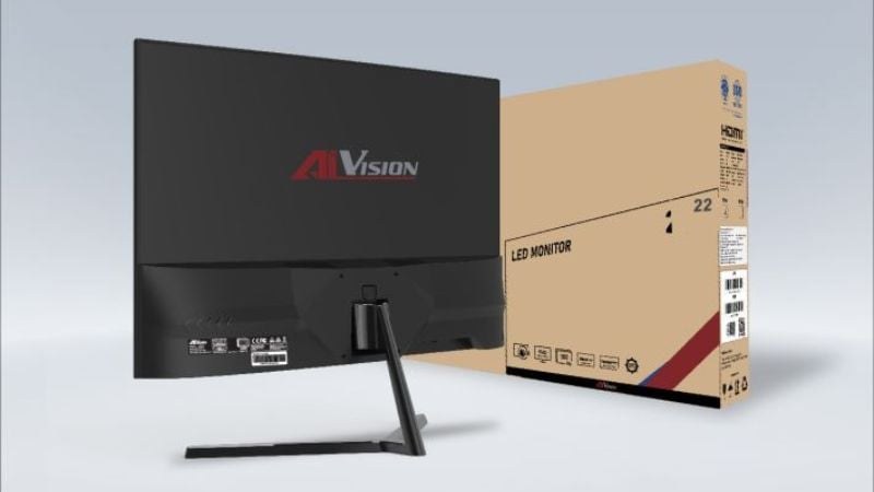 Aivision A222FV tích hợp các công nghệ bảo vệ mắt như Flicker Free và Low Blue Light