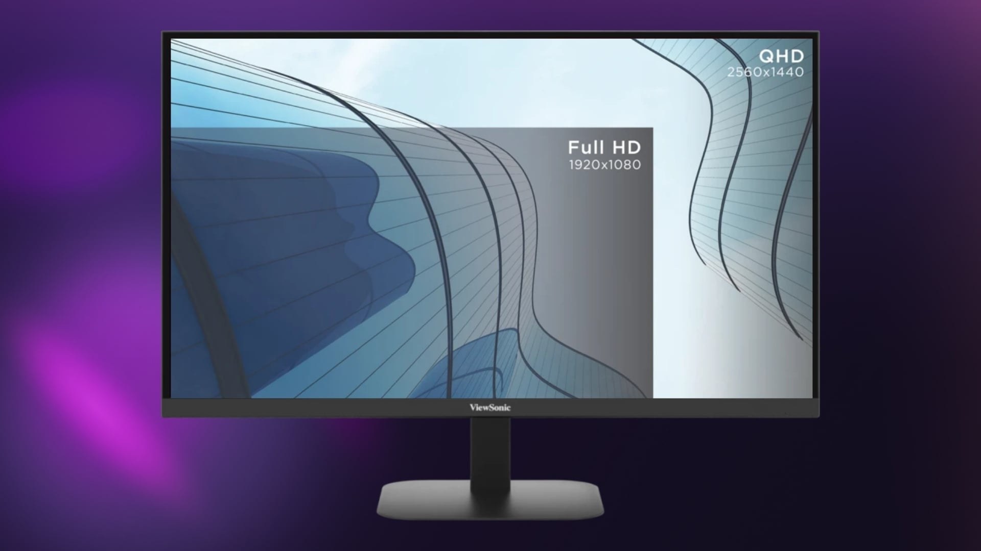 Màn Hình Văn Phòng ViewSonic VA2708-2K-MHD - Độ Phân Giải QHD 2560 x 1440