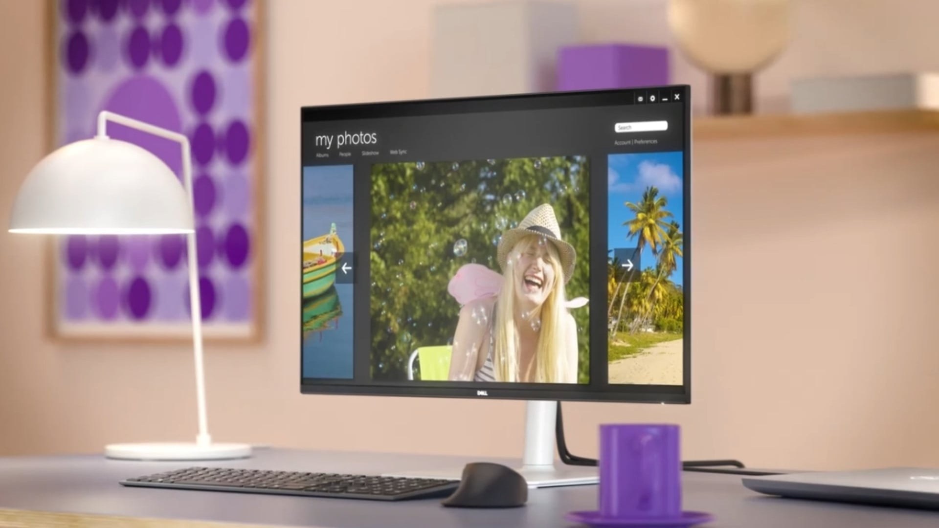 Màn hình văn phòng Dell S2425HSM 24 Inch IPS 144Hz - Thiết kế Ash White sang trọng