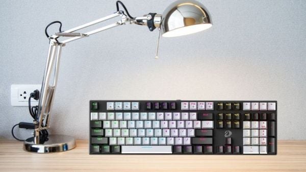 Bàn phím cơ quang gaming Dare-U EK810X Black Grey