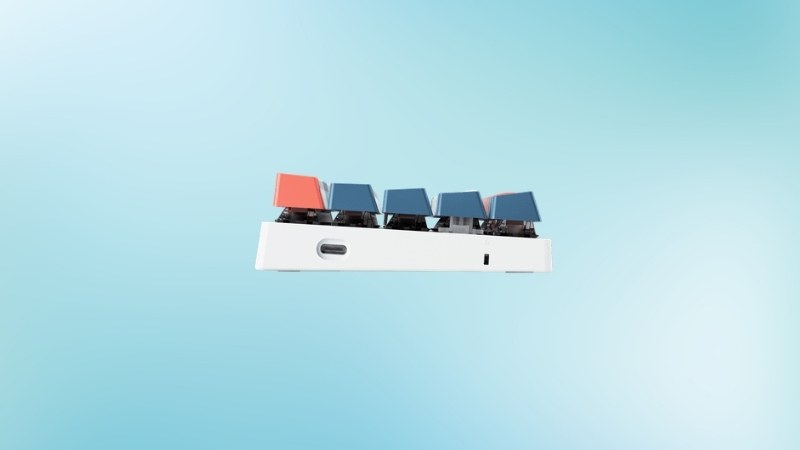 Machenike K500-B61 được kết nối với máy tính thông qua cổng USB-C