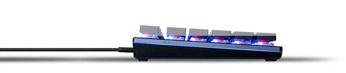 Bàn Phím Cơ Cooler Master SK622 Space Gray Low Profile Red Switch RGB TKL Wireless (Đen)