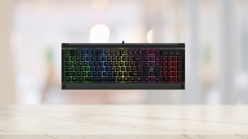 DareU LK145 sử dụng switch màng (membrane), công nghệ N-key rollover