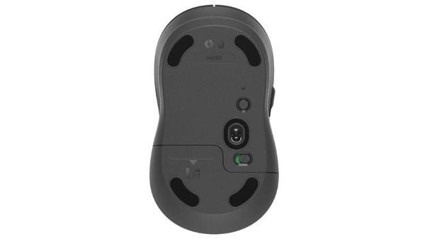 Chuột không dây Logitech M650 đen - USB và Bluetooth tiện lợi, trải nghiệm hoàn hảo mỗi ngày.
