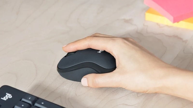 Chuột không dây Logitech M221 (Đen)