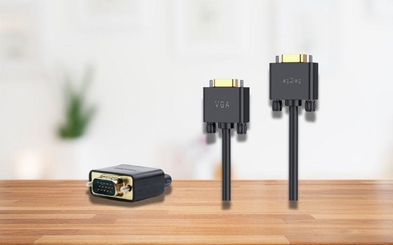 Dây VGA VEGGIEG V-V101 được thiết kế với cấu trúc 3+6 lõi, đường kính 6mm
