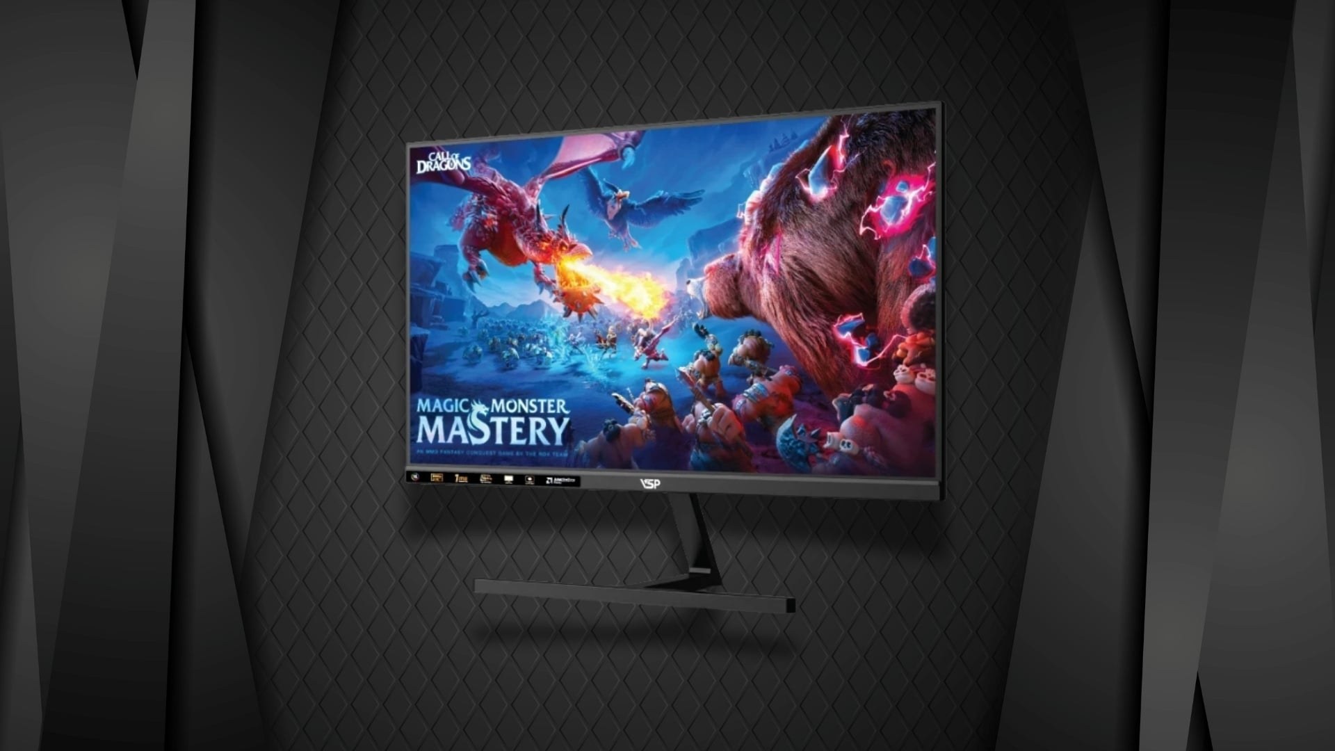 Màn hình Gaming VSP IP2409SG 24 inch Full HD IPS 144Hz - Sử dụng thoải mái trong thời gian dài